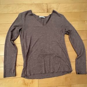 Zara v-neck long sleeve